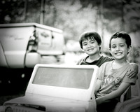 Boys will be boys!